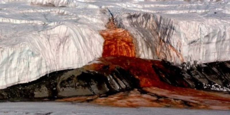 Ніхто не помер. Учені розкрили таємницю Кривавого водоспаду в Антарктиді