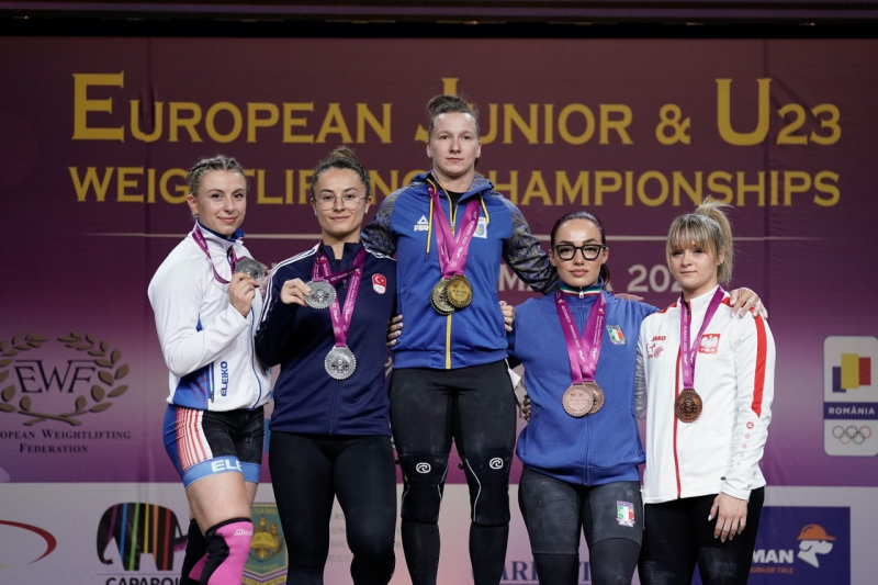 Новини компаній: Українські важкоатлети здобули медалі на Чемпіонаті Європи в Бухаресті