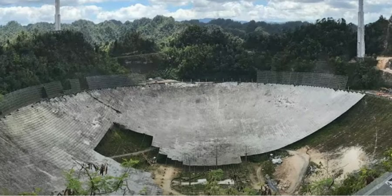 Підступний метал. Учені з’ясували причину руйнування космічної обсерваторії в Пуерто-Ріко