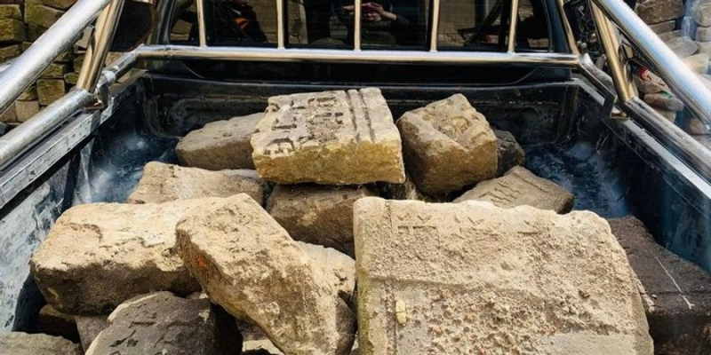 У Тернопільській області знайшли 40 єврейських надгробків. За СРСР із них зробили бруківку